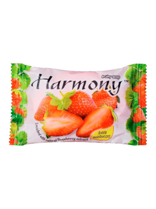 Мыло Гармония 75мл Клубника