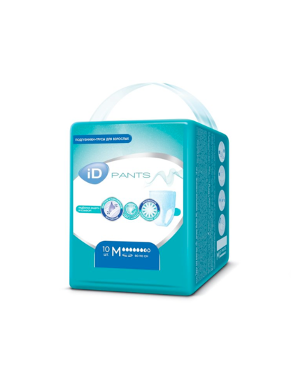 Подгузники д/взрослых ID Pants M 10шт