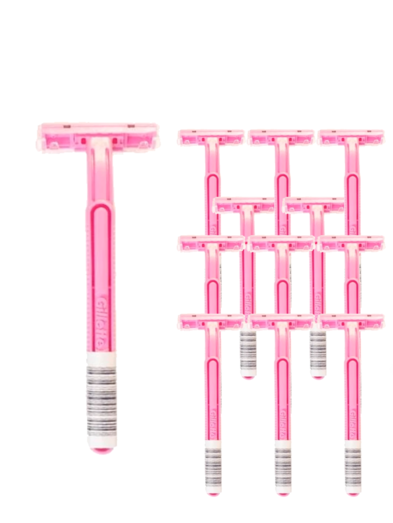 Станок д/бритья женск. Жилетт Дейзи Плюс 12шт однораз. ОРИГИНАЛ 