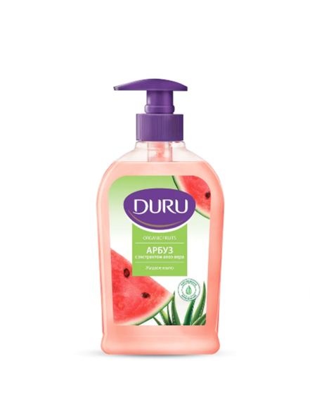 Жидк Мыло ДУРУ 1+1 300мл Арбуз