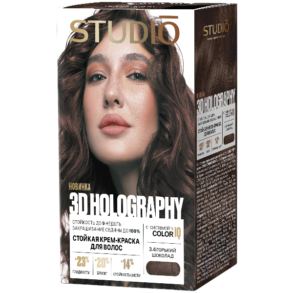 СТУДИО 3Д 3.4 Горький шоколад 50/50/25/15 мл