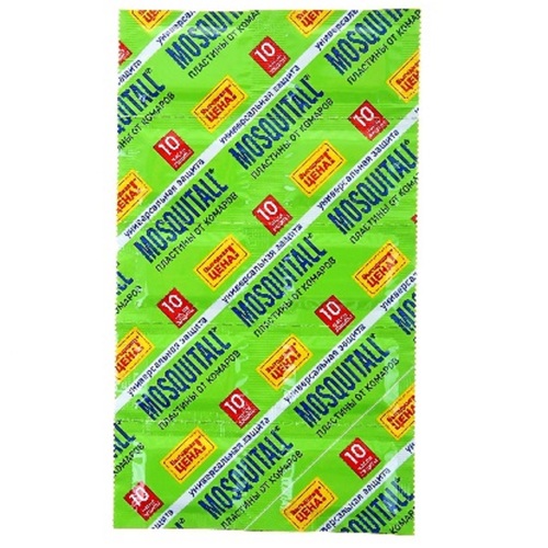 МОСКИТОЛ Пластины 10шт Универсальная  защита от КОМАРОВ