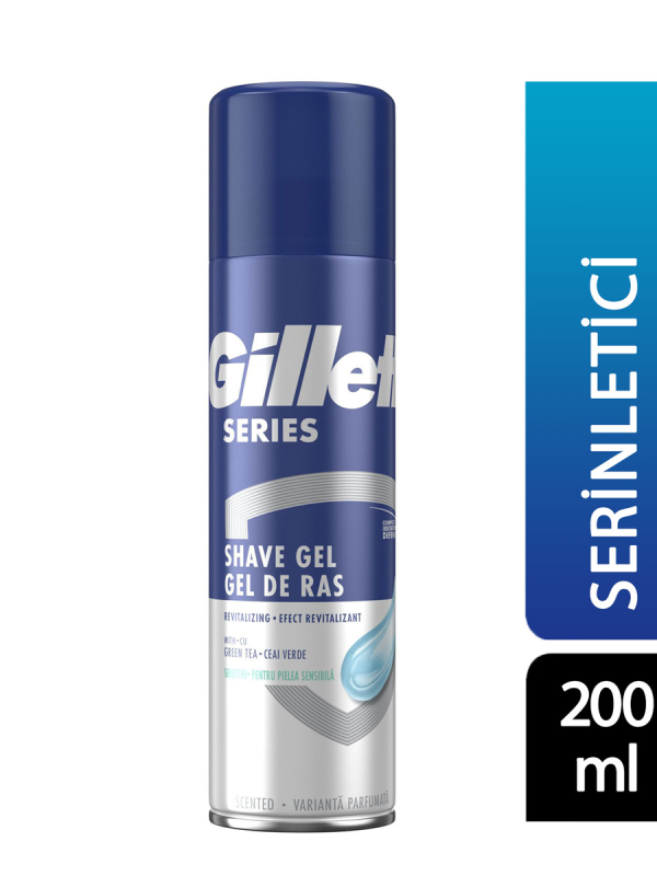 Гель Жилетт д/бритья SERIES 200мл REVITALIZING Востанавливающий 