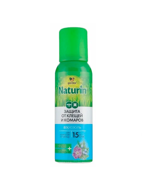 Аэрозоль Гардекс Натурин Антимошка + комары 100мл (24)
