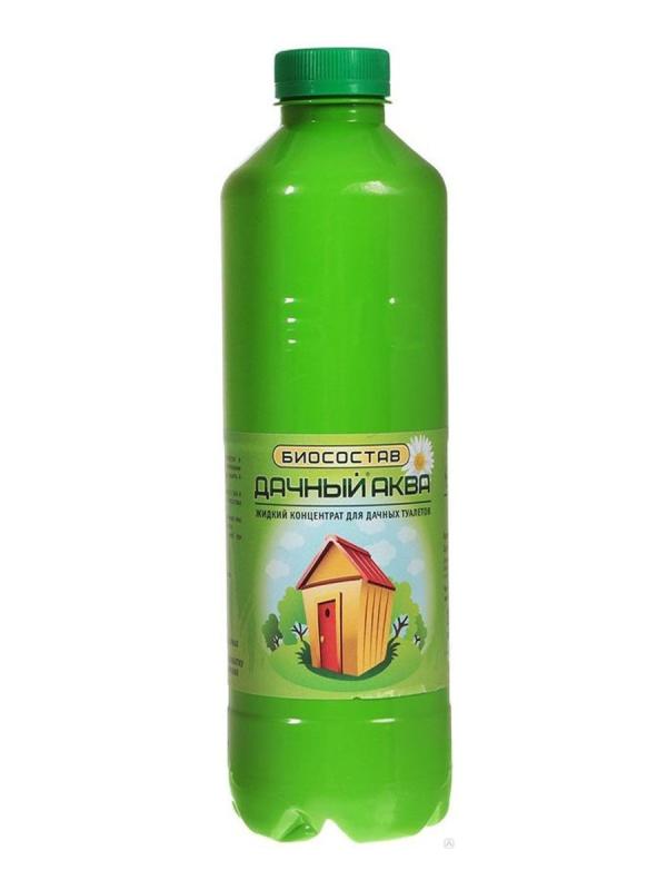 Биосостав жидкий Дачный Аква 1л д/выгребных ям и туалетов