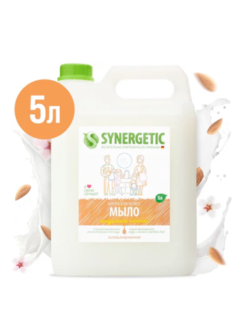 Синергетик Жид мыло 5л Миндальное молочко