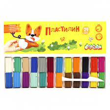 Пластилин 24цв 360гр Каляка-Маляка картонная коробка ПКМ24-К