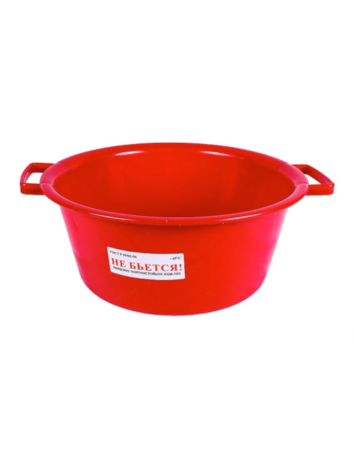 Таз 12л, подходит д/пищевых продуктов (ПНД) Т12-02, микс, ОНЕСТ