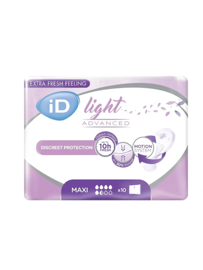 Урологические прокладки ID Light Advanced Maxi 10 шт