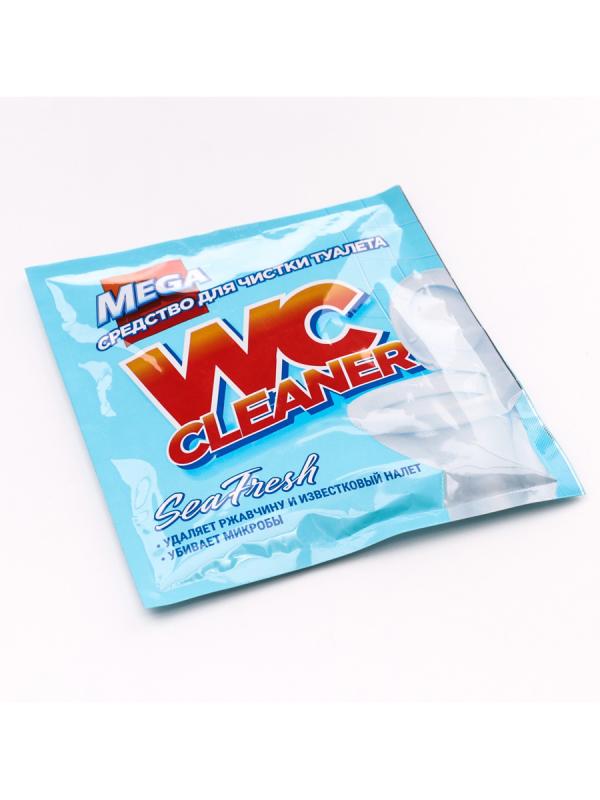 Золушка Средство д/чистки туалета с антимикр. эффектом MEGA WC CLEANER, 130 г, Sea Fresh