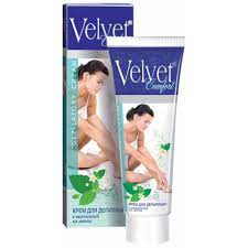 Вельвет Крем д/депиляции с вытяжкой из мяты 100мл