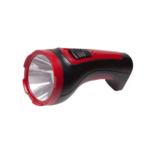 Фонарь тур КОСМОС 101 1W 1LED от аккум 2 режима кр черн