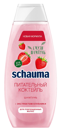 Шамп ШАУМА 370 мл д/жен Питательный коктейль
